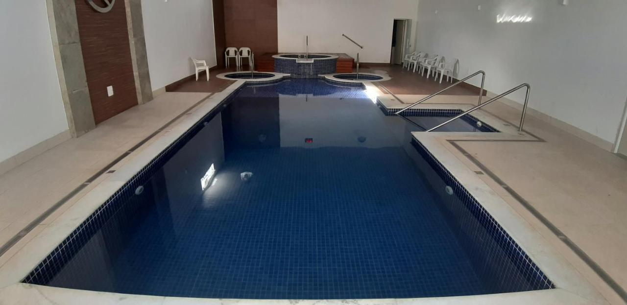 Flat No Apart-Hotel Cavalinho Branco Com Piscina Aquecida 1D8 Águas de Lindóia Buitenkant foto