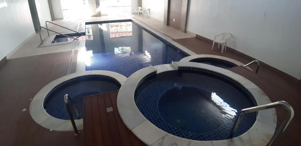 Flat No Apart-Hotel Cavalinho Branco Com Piscina Aquecida 1D8 Águas de Lindóia Buitenkant foto